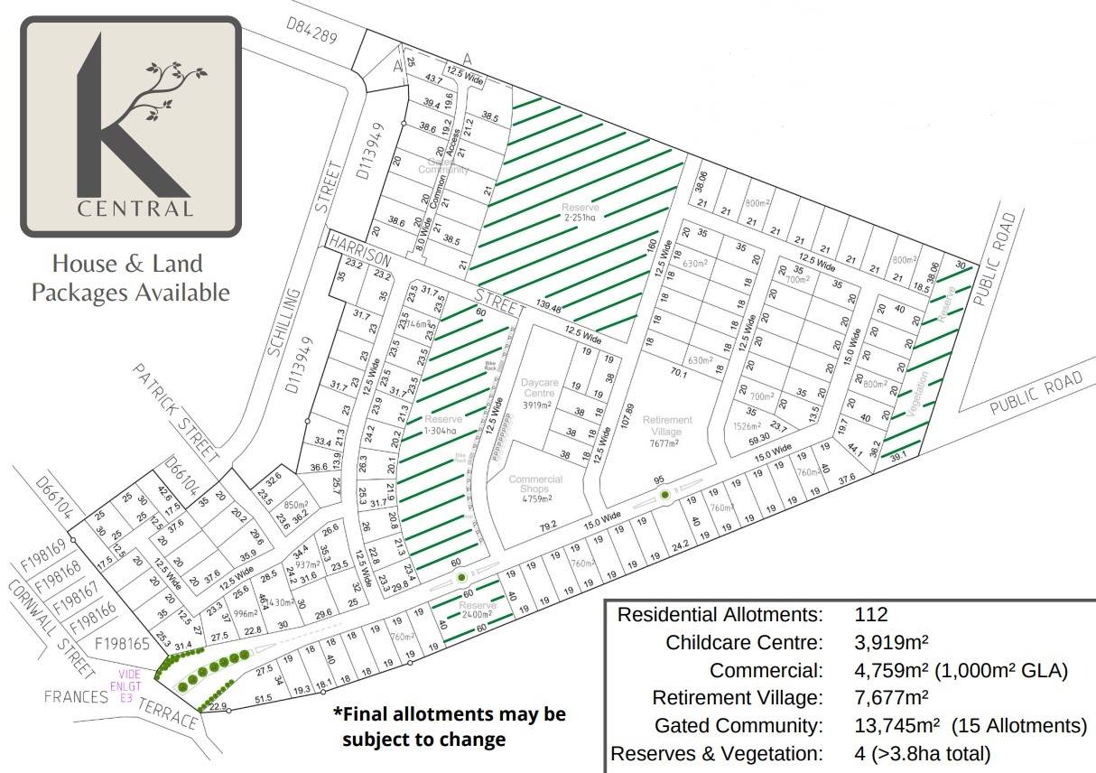 [Land for Sale] Kadina Central Estate, Kadina OpenLot
